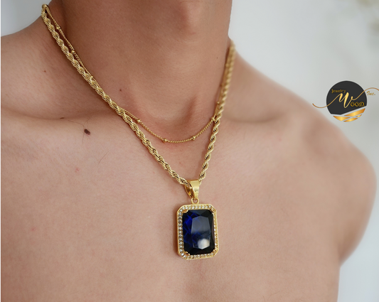 PENDANT AZUL OSCURO - Mood